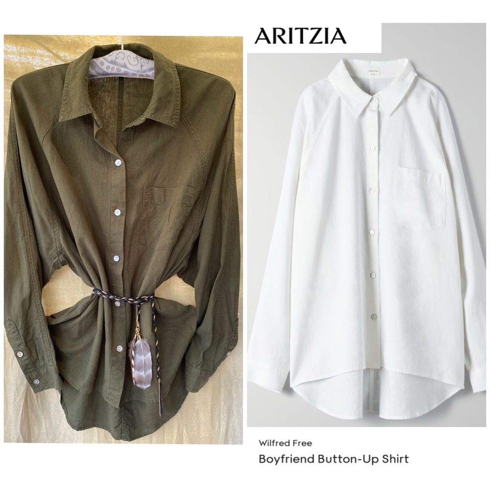 Aritzia Button Up
